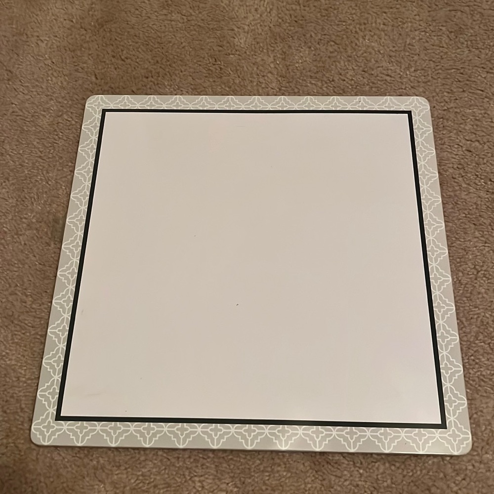 Whiteboard with market holder